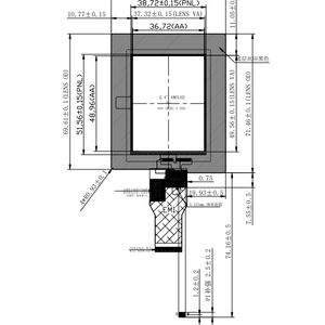lcd-modul 2,4 Zoll display RGB MCU SPI Schnittstelle IPS TFT LCD-SCREEN TOCH-Bildschirm 2,4 Zoll Panel-Display - Product Image 4