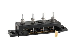 4 vị trí bên ngoài thiết bị đầu cuối cơ bản cài đặt push button Bàn phím thiết bị chuyển mạch cho bảng fan hâm mộ, bàn fan hâm mộ, máy xay sinh tố 4A 250V - Product Image 2