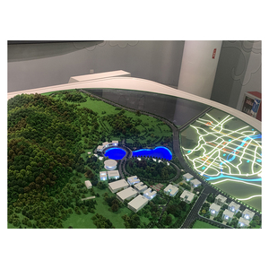 カラフルなミッドセンチュリー建築モデル3DハウスOEM/ODM建築スケールモデル - Product Image 6