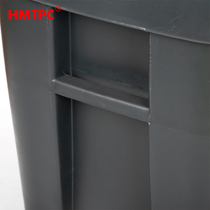 Contenedor de almacenamiento de gran capacidad de 200 litros y 55 galones de estilo estadounidense, cubo de basura de plástico HDPE, cubo de basura para exteriores con alta calidad - Product Image 6