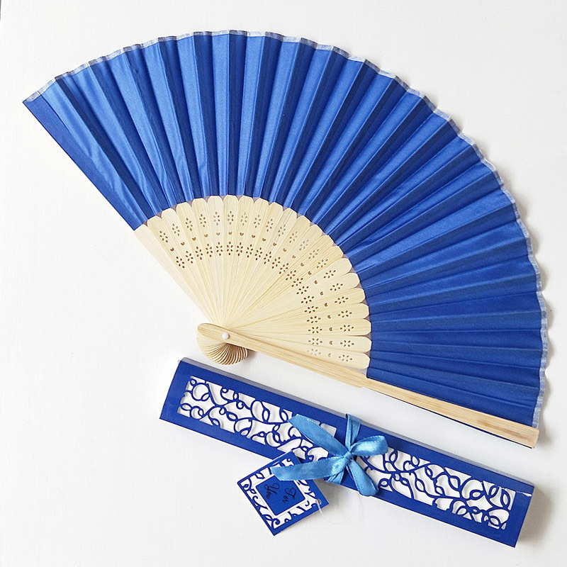 Blue with paper box