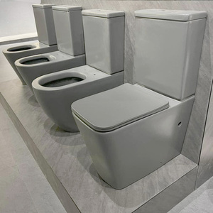 Griferia inorodo Abattant WCバックトゥウォールトイレタンク付きツーピースフェイスウォールW.CボックスピスビデCommodeアンビュラントバスホーム - Product Image 6
