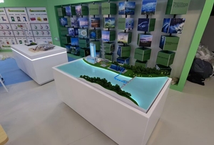 Modelos 3D de arquitectura en miniatura 1:100 de alta calidad, modelo de construcción de estilo moderno hecho a medida