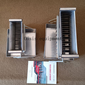 Separador de muestras de pantalla de carbón Separador clasificador binario Separador sellado Riffle clasificador cuadrático Separador de muestras Riffle Splitter - Product Image 2