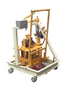 Di động bê tông xi măng gạch đặt máy di chuyển rắn rỗng khối khuôn máy - Product Image 3