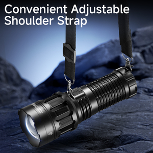 Đèn Pin Đường Dài Có thể phóng to sáng nhất 3000LM 900M-y30 công suất cao tầm xa có thể điều chỉnh ánh sáng đèn pin - Product Image 6