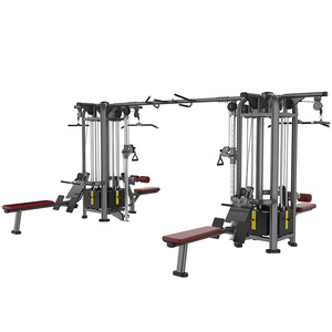 Hot Selling Comprehensive <strong>Trainer</strong> Multi Functional Strength Training 8 People Station Single Pod Machine for Commercial Gym Use - Product Image 1