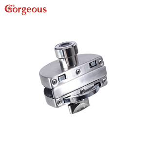 Hole-free Double Sided Open Wifi Remote Control Smart <strong>Blue</strong>-tooth <strong>Key</strong> Fingerprint Tempered Glass Rotary Knob Smart Door <strong>Lock</strong> - Product Image 3