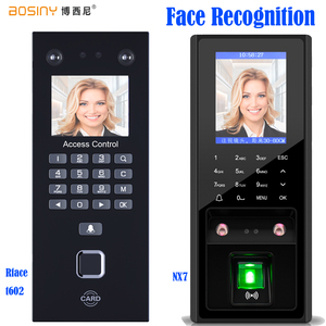 Rfid şifre parmak izi yüz tanıma erişim kartı okuyucu ile kurumsal güvenlik erişim kontrolü katılım makinesi - Product Image 2