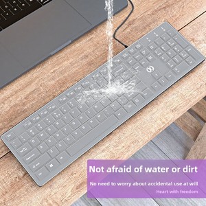 Silent Wired Chocolate Film <strong>Keyboard</strong> USB Interface Plastic Desktop <strong>Computer</strong> <strong>Keyboard</strong> for Gaming Office Typing Home Notebook <strong>Use</strong>