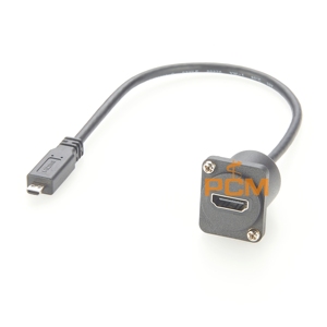 Cable adaptador HDMI hembra a Micro HDMI tipo D para Raspberry Pi - Product Image 2