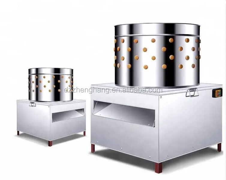 In acciaio inox Pollame plucker/Capacità di 4-5 piume di pollo plucker macchina/Full automaticamente depilator