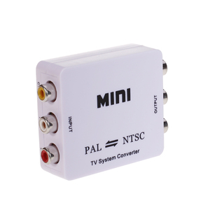 工厂价格PAL/NTSC/SECAM到PAL/NTSC视频迷你双向电视格式系统转换器 - Product Image 1