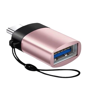金属外壳Usb C OTG适配器Usb C型公到Usb A母