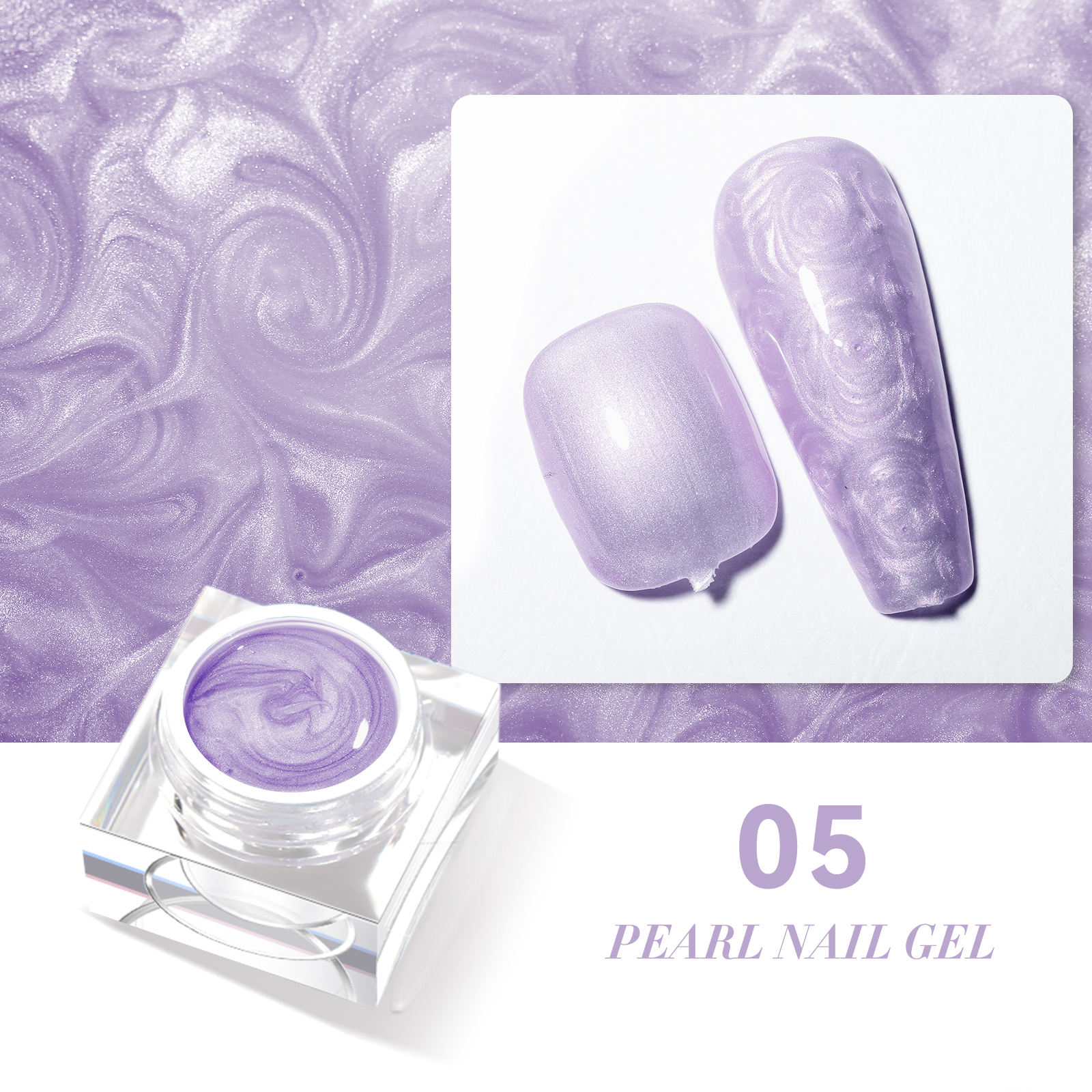 # 05 Gel de uñas perlado