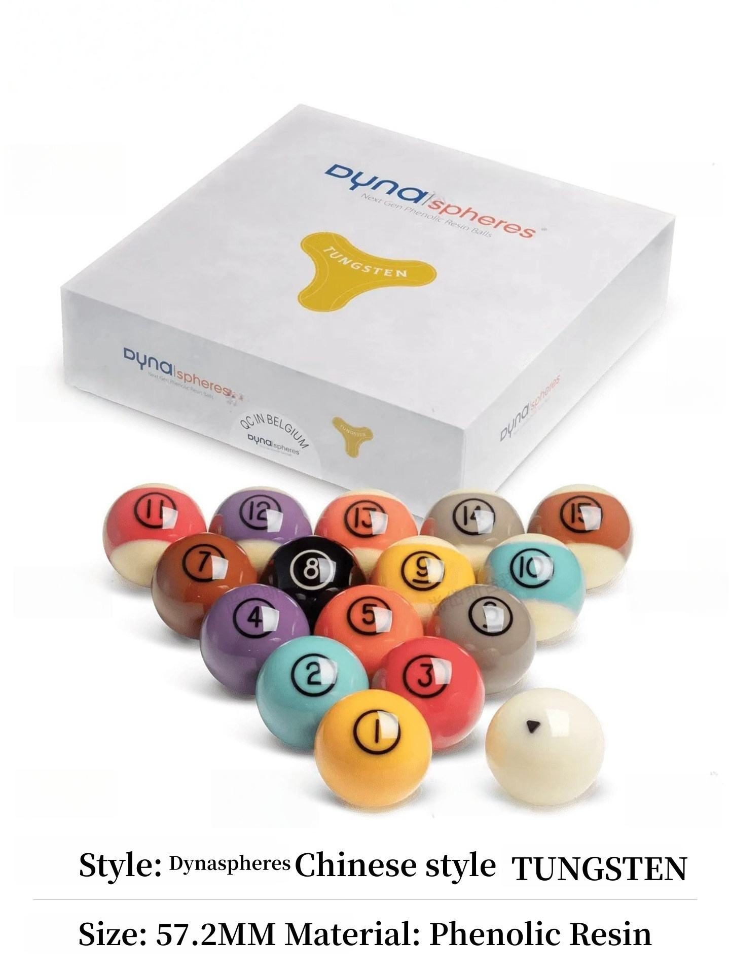 Dynaspheres VANADIUM (57,2mm) or