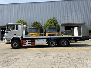 沙克曼L3000 6x4 <span class=keywords><strong>10</strong></span>吨重型平板拖车柴油道路清障车手动变速器滑动平台回收卡车全新