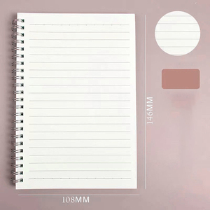 批发耐用学校笔记本学生笔记本多页定制印刷笔记本 - Product Image 2