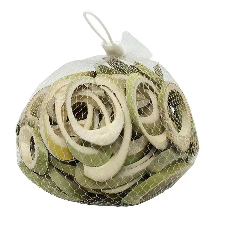 Oval bamboo chip