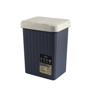Cubo de basura para inodoro de 21L, cubo de basura de 2 compartimentos, cubo de basura de clasificación Rectangular, cubo de basura de cocina de plástico - Product Image 2