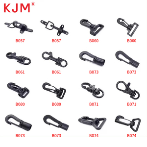Nhà Máy Nhựa Khóa Nhà Sản Xuất Tùy Chỉnh OEM Pom Khóa Clip Dây Đeo Vành Đai Móc Quay Nhựa Xoay Snap Hook - Product Image 4
