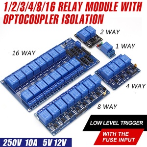 5V 12V 1 2 4 6 8 channel <strong>relay</strong> module <strong>with</strong> optocoupler. <strong>Relay</strong> Output 1 2 4 6 8 way <strong>relay</strong> module In stock - Product Image 1