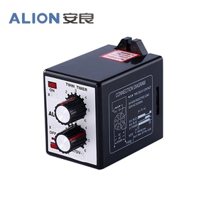 ALION-Relé de Tiempo de Estado Sólido, Temporizador, Relé de Retardo de Tiempo, 220V, 50/60Hz, 1 Unidad, 2 Unidades - Product Image 2