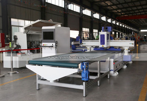 Router 3d per mobili 1325 macchina per intaglio del legno cnc con tavolo di scarico a carico automatico - Product Image 5