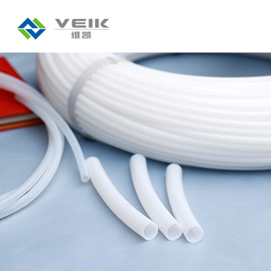 หลอด PTFE ใช้เทคโนโลยีกระบวนการพิเศษที่มีความต้านทานการกัดกร่อนที่เชื่อถือได้และดีที่ผลิตในเรซินกระจายตัวของ PTFE - Product Image 4