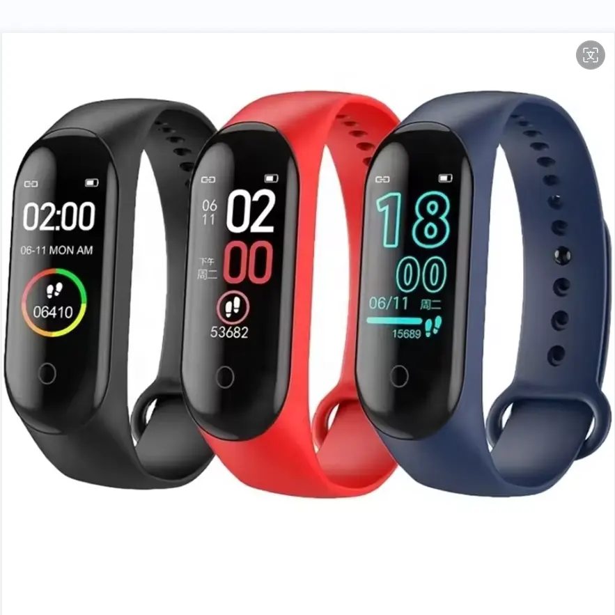 Smart Band Waterdichte Smart Band Horloge Fitness Tracker Hartslag Slaap Monitor Smart Band