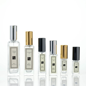 3ml 5ml 6ml 10ml 20ml 30ml 50ml 100mlカスタムラベルスクエアミストスプレーボトル空のガラス香水瓶 - Product Image 1