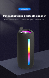小さなオリジナルの常夜灯オルゴールBluetooth秒針RGB LEDライトワイヤレスパーティースピーカー広東