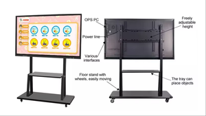 Jometech 75 inch 4K siêu HD cảm ứng thông minh bảng tương tác đa người dùng hợp tác với hệ thống Android tích hợp cho hội nghị - Product Image 6