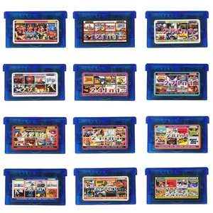 Yüksek kalite All in one kartuş EG001-012 oyun Video Multicart konsolu kartuş kartı için gameboy advance sp - Product Image 2