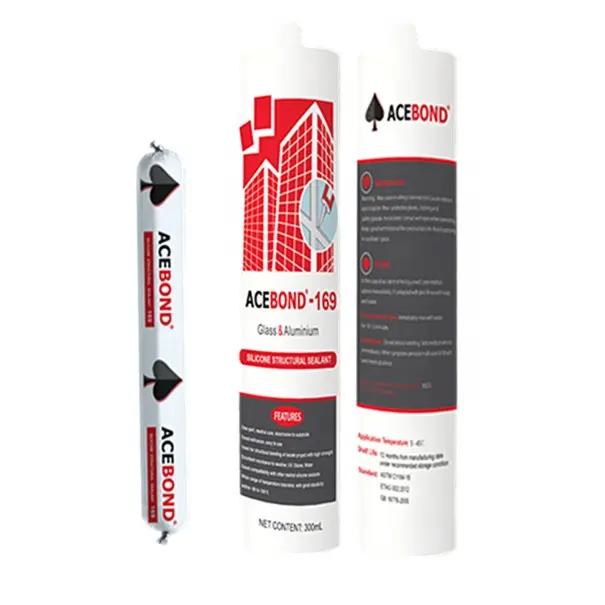 ACEBOND ACE-169 serie sigillante siliconico neutro giunti per piastrelle di ceramica altri adesivi che costruiscono Silicone di colore per interni 995 Dw rosso