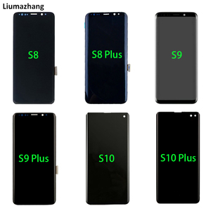Für Samsung Bildschirm Für Samsung S8 S8 Plus S9 Plus S10 S20 S20 Ultra Touchscreen Ersatz Original Für Samsung <span class=keywords><strong>LCD</strong></span>