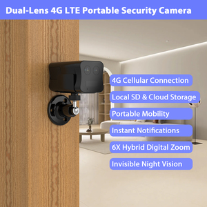 Çift Lens 1080p Mini IP güvenlik kamera gece görüş taşınabilir 4G hareket dedektörü uyarısı özelleştirilebilir ODM CMOS sensör H.265 Video - Product Image 6