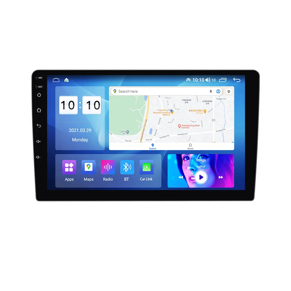 MEKEDE MS Android 8コア8256GBIPSスクリーンカーラジオステレオホスト販売ユニットトヨタヒュンダイvwbmwアウディDSP 2din GPS WIFI