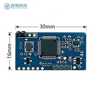 Sensor de Radar de 24G mmwave, módulo de Radar de movimiento de presencia humana, Sensor de presencia de detección de respiración del cuerpo humano