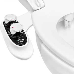 Taşınabilir bide elektrikli çift meme kendini temizleme sıcak ve soğuk bide eki düşük pil tüketimi sıcaklık göstergesi - Product Image 1