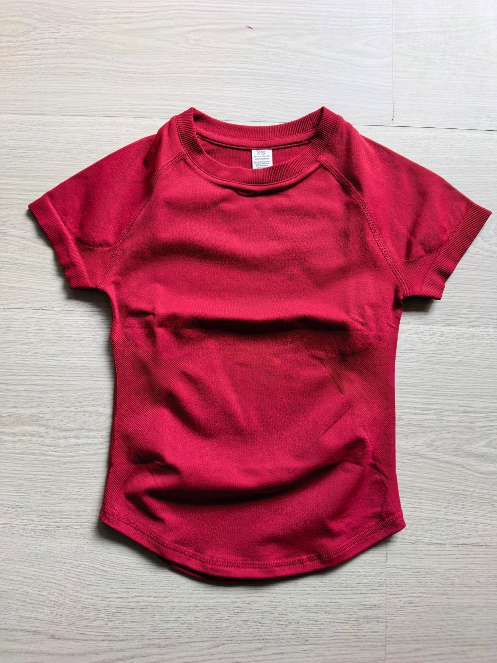 dark red top