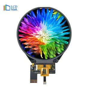 LCD TFT IPS runde Display 3,0 zoll 3,4 zoll runde IPS sonnenlicht lesbar TFT LCD mit RGB interface mipi-schnittstelle - Product Image 1