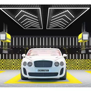 6 Pfeil Bestseller Sechseckiges LED-Licht 2433mm * 4840mm Werkstatt Sechseckiges LED-Licht für Decken-LED-Garagen licht