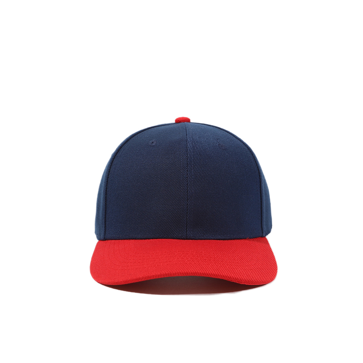 Dark blue and red