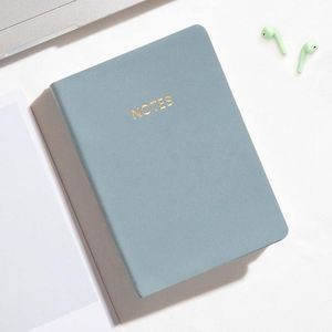 Elegent Páginas forradas punteadas color sólido Mini Cuadernos de diario con LOGO frustrado - Product Image 3