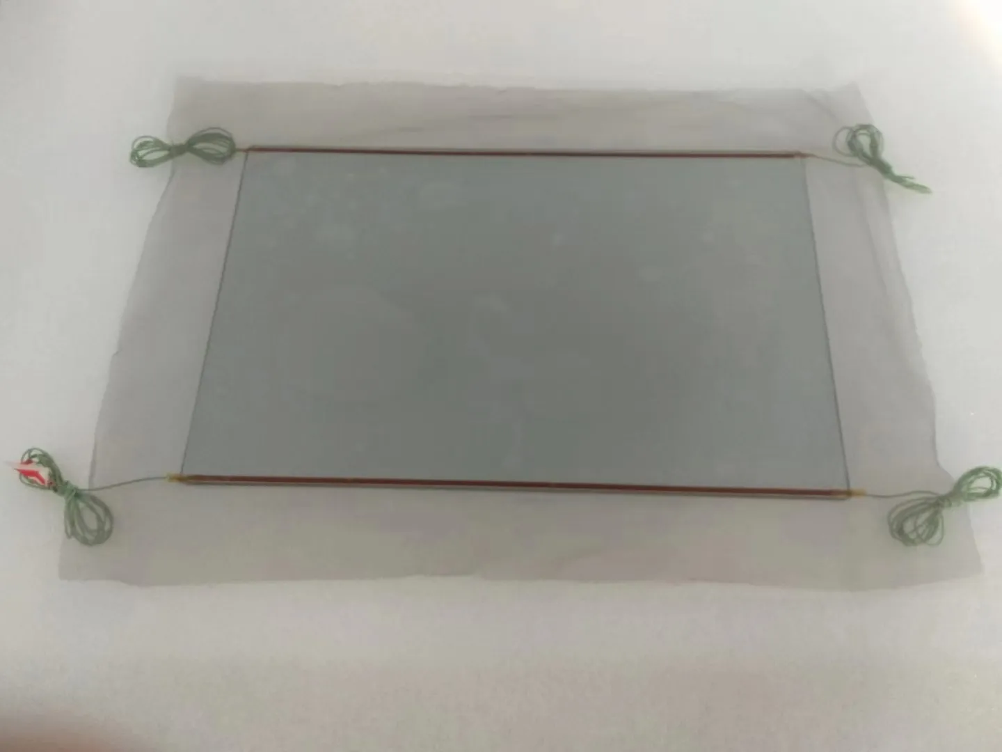 Kaca pelindung layar pemanas listrik transparan resistensi rendah penjualan pabrik kaca pelindung elektromagnetik kaca