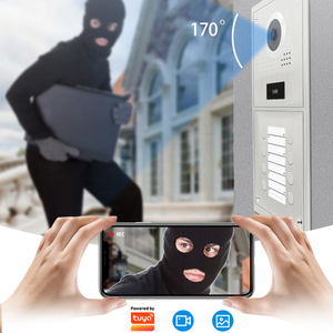 1080P Smart <strong>Video</strong> Doorphone with High Resolution 4-Wire Color Camera WiFi Network Monitor and Gate <strong>Intercom</strong> Security Function - Product Image 3