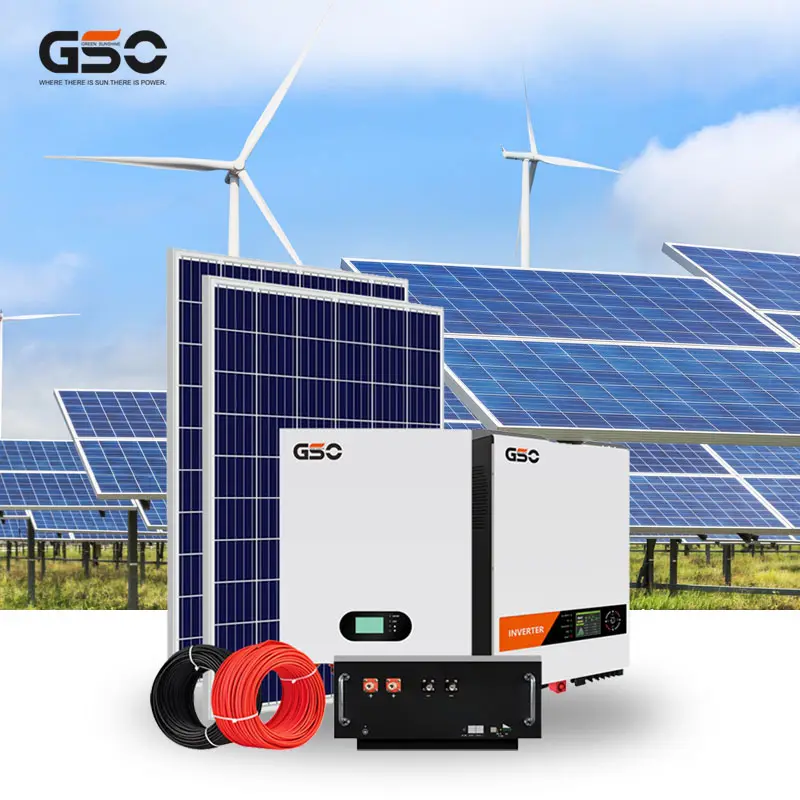 Easy installation complete set whole house solar kits 500watt 1KW 3KW 5KW 6KW 8KW 10KW 12KW 15KW 20KW 30KW solar system