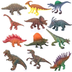 9cm12種類のPVC固体恐竜おもちゃモデルグローバルな子供の想像力と楽しいジュラ紀のためのプレミアム品質の多様なデザイン