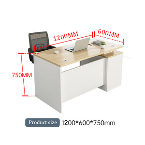 Moderno Design semplice personale scrivania modulare in legno tavolo per postazioni di lavoro dipendenti configurare set di mobili per ufficio - Product Image 6